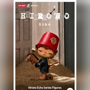PopMart Hirono Echo Series Figure (Journey In The Rain)